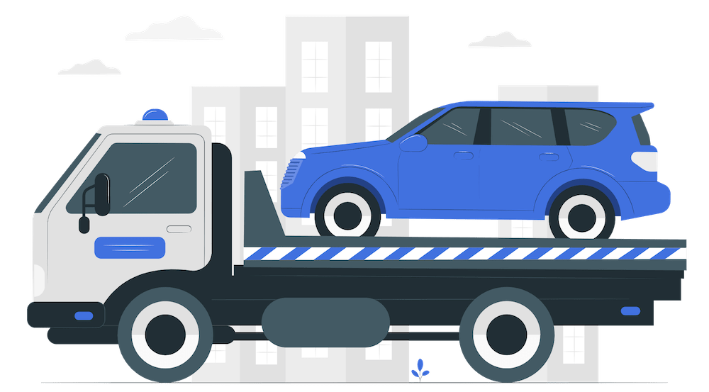 Car removal - car towing